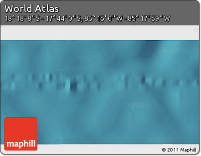 Satellite 3D Map of the Area around 18° 1' 4" S, 85° 46' 30" W