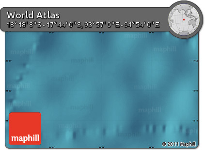 Satellite Map of the Area around 18° 1' 4" S, 94° 25' 30" E