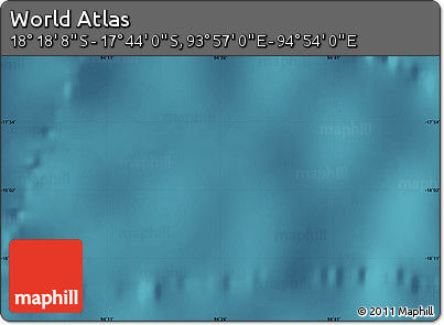 Satellite Map of the Area around 18° 1' 4" S, 94° 25' 30" E