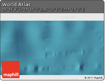 Satellite 3D Map of the Area around 18° 1' 4" S, 96° 58' 29" E