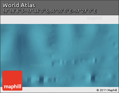 Satellite 3D Map of the Area around 18° 1' 4" S, 96° 58' 29" E