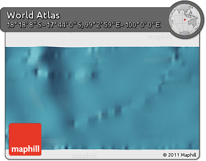 Satellite 3D Map of the Area around 18° 1' 4" S, 99° 31' 30" E
