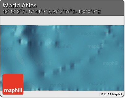 Satellite 3D Map of the Area around 18° 1' 4" S, 99° 31' 30" E