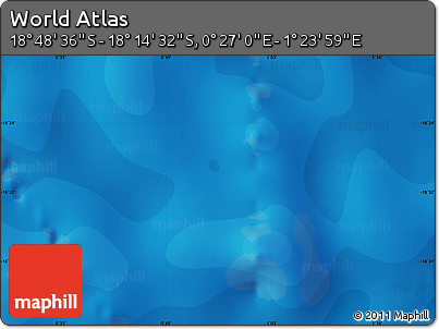 Political Map of the Area around 18° 31' 34" S, 0° 55' 29" E