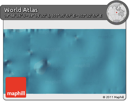 Satellite 3D Map of the Area around 18° 31' 34" S, 102° 4' 29" E