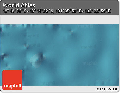 Satellite 3D Map of the Area around 18° 31' 34" S, 102° 4' 29" E