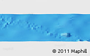 Shaded Relief Panoramic Map of the area around 18° 31' 34" S, 109° 34' 29" W
