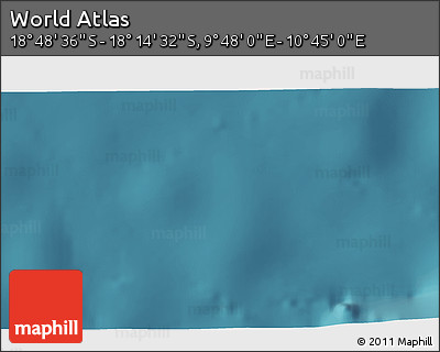 Satellite 3D Map of the Area around 18° 31' 34" S, 10° 16' 30" E