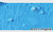 Political 3D Map of the area around 18° 31' 34" S, 110° 25' 30" W