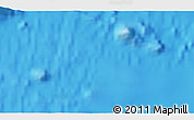 Shaded Relief 3D Map of the area around 18° 31' 34" S, 110° 25' 30" W