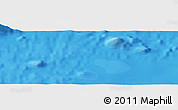 Political Panoramic Map of the area around 18° 31' 34" S, 110° 25' 30" W