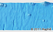 Physical 3D Map of the area around 18° 31' 34" S, 111° 16' 30" W