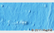 Shaded Relief 3D Map of the area around 18° 31' 34" S, 113° 49' 29" W