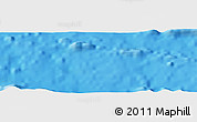 Physical Panoramic Map of the area around 18° 31' 34" S, 115° 31' 30" W