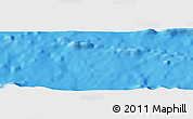 Shaded Relief Panoramic Map of the area around 18° 31' 34" S, 115° 31' 30" W