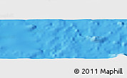 Physical Panoramic Map of the area around 18° 31' 34" S, 116° 22' 30" W