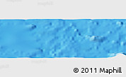 Shaded Relief Panoramic Map of the area around 18° 31' 34" S, 116° 22' 30" W
