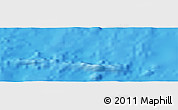 Physical Panoramic Map of the area around 18° 31' 34" S, 117° 13' 29" W
