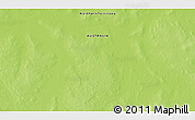 Physical 3D Map of the area around 18° 31' 34" S, 132° 40' 30" E