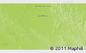 Physical 3D Map of the area around 18° 31' 34" S, 133° 31' 30" E