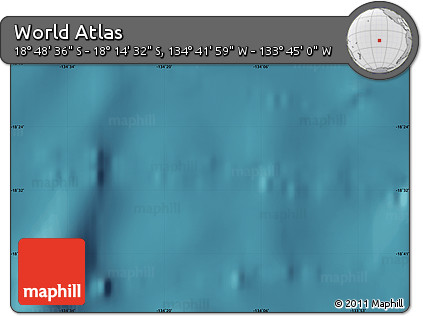 Satellite Map of the Area around 18° 31' 34" S, 134° 13' 29" W