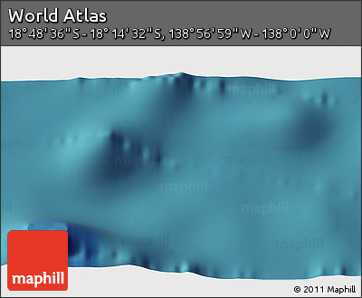 Satellite 3D Map of the Area around 18° 31' 34" S, 138° 28' 29" W