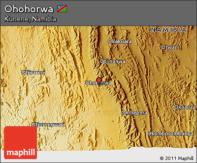 Physical 3D Map of Ohohorwa
