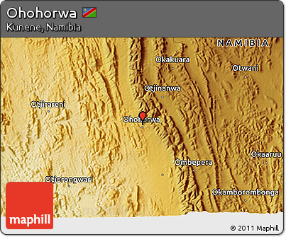 Physical 3D Map of Ohohorwa