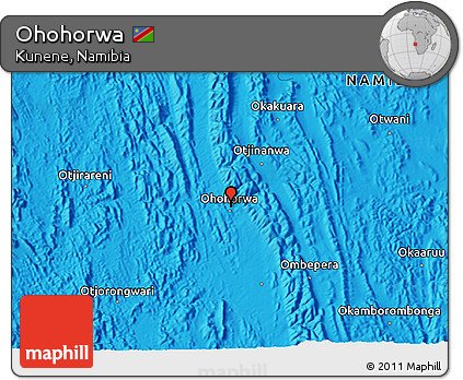 Political 3D Map of Ohohorwa