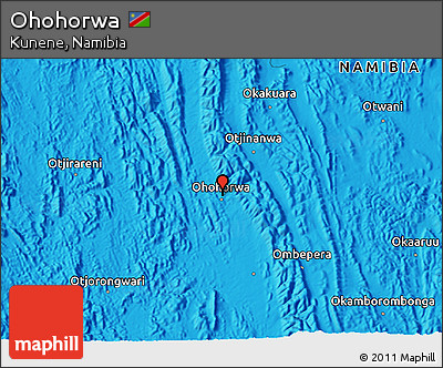 Political 3D Map of Ohohorwa