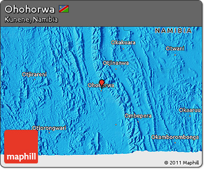 Political 3D Map of Ohohorwa