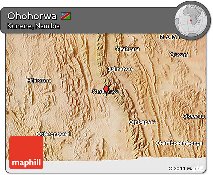 Satellite 3D Map of Ohohorwa