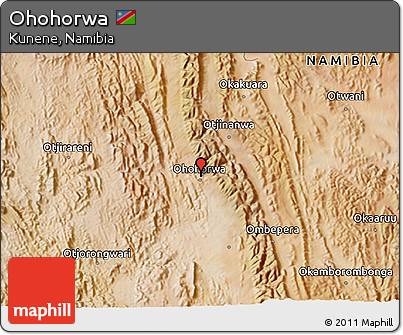 Satellite 3D Map of Ohohorwa