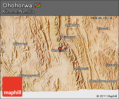 Satellite 3D Map of Ohohorwa