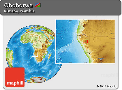 Physical Location Map of Ohohorwa
