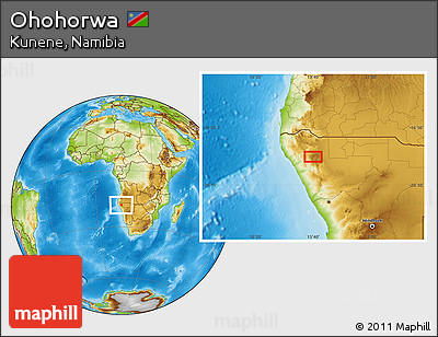 Physical Location Map of Ohohorwa