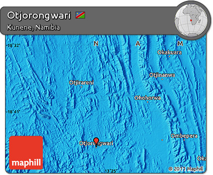 Political Map of Otjorongwari
