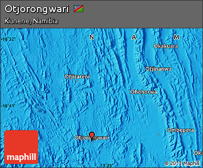 Political Map of Otjorongwari
