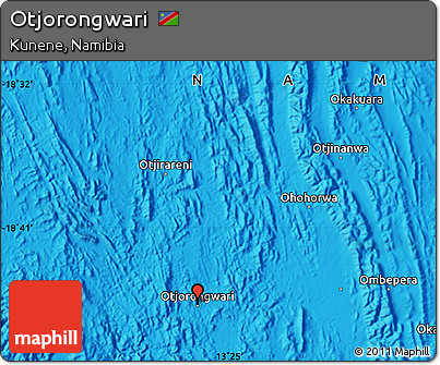 Political Map of Otjorongwari