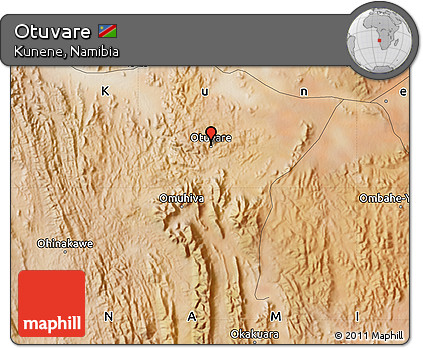 Satellite Map of Otuvare
