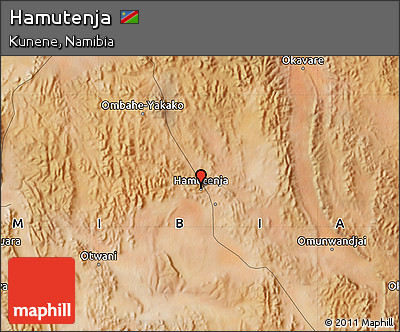 Satellite Map of Hamutenja