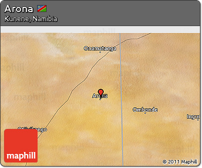 Satellite 3D Map of Arona