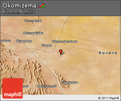 Satellite 3D Map of Okomizema