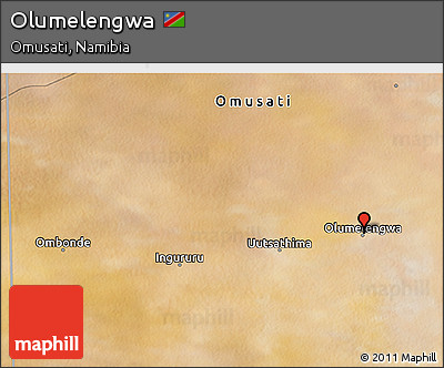 Satellite 3D Map of Olumelengwa