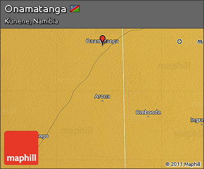 Physical Map of Onamatanga