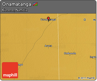Physical Map of Onamatanga