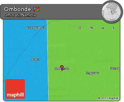 Political Map of Ombonde