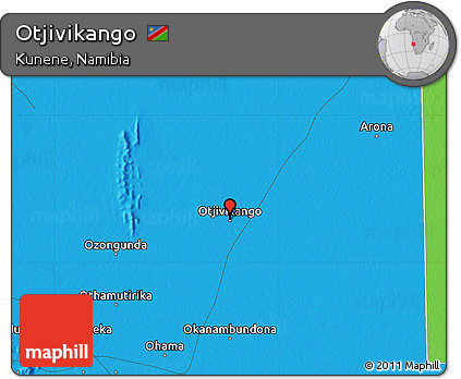 Political Map of Otjivikango