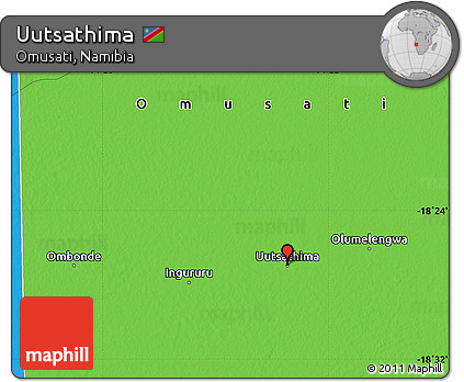 Political Map of Uutsathima