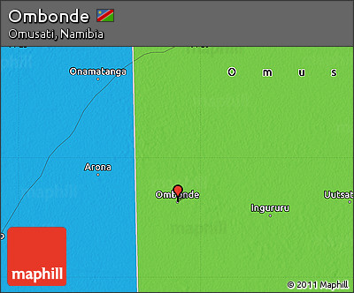 Political Map of Ombonde